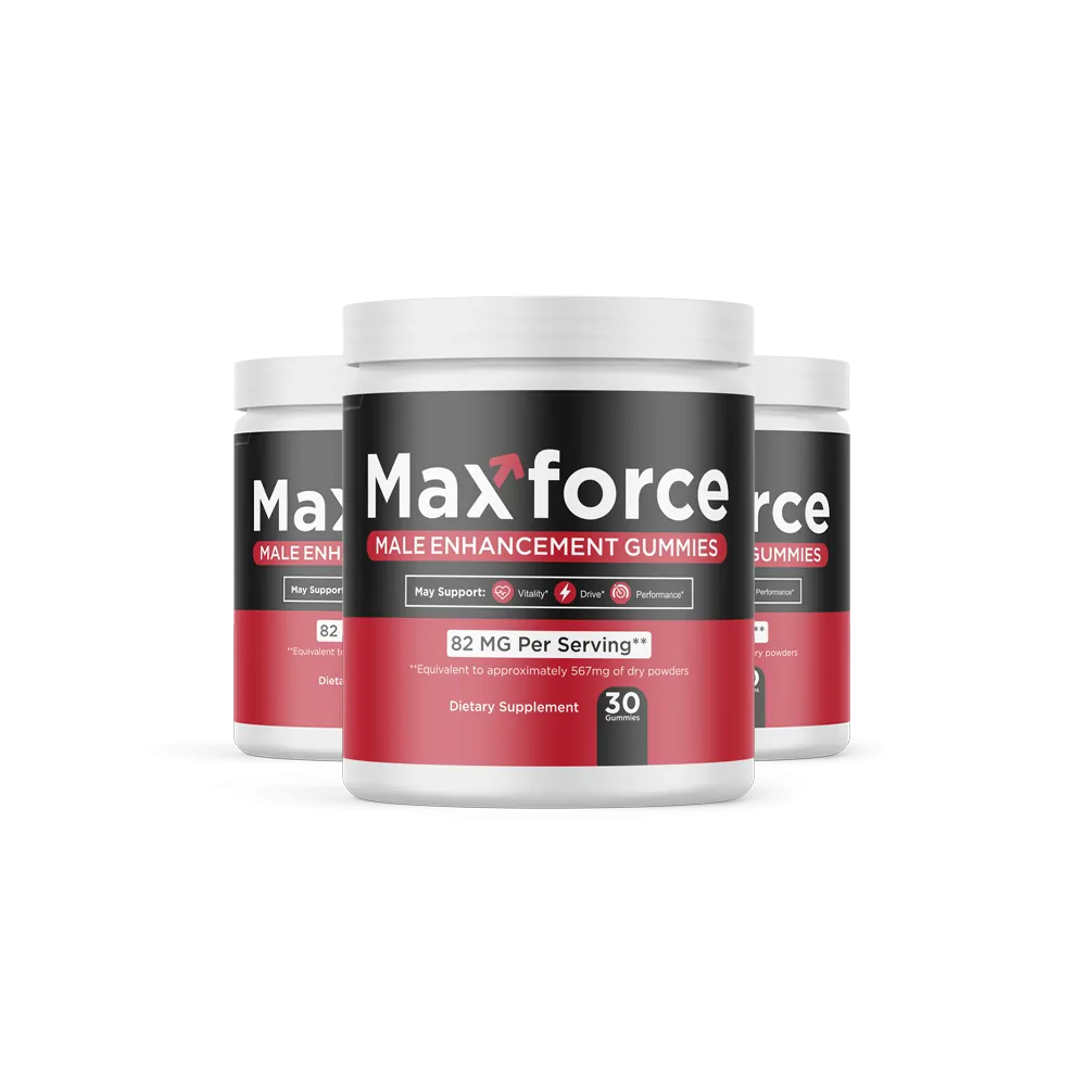 A bottle of the daily male vitality supplement
